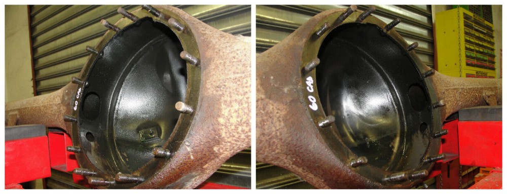 OEM 1959 1960 1961 1962 Cadillac Deville Eldorado Fleetwood Flat Top REAR END DIFFERENTIAL AXLE CARRIER HOUSING #3511929 - Image 12
