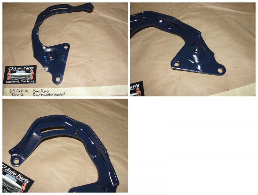1968 1969 1970 1971 Cadillac 472/500 SMOG Secondary A.I.R. AIR INJECTION A.I.R. PUMP GENERATOR ALTERNATOR REAR MOUNTING BRACKET - Image 12