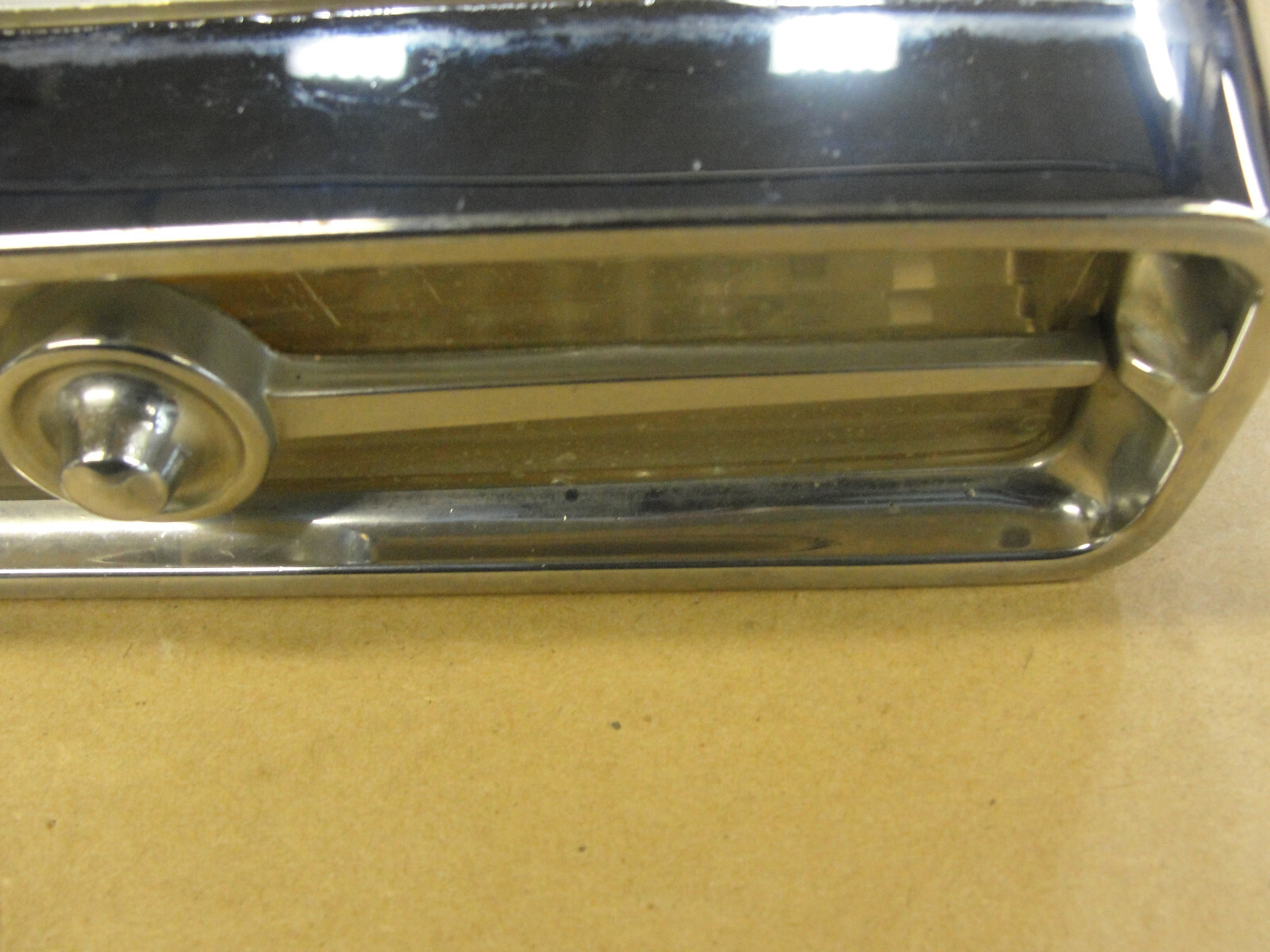 1967 Cadillac Deville Fleetwood Calais GRILL PARK TURN SIGNAL LIGHT LENS CHROME BEZEL TRIM HOUSING #5959174 - Image 13