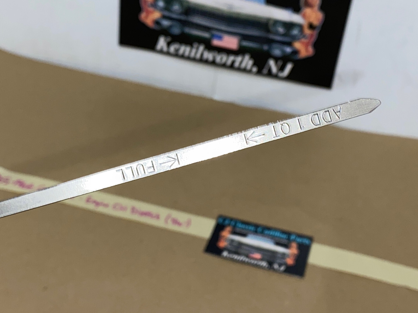 FACTORY ORIGINAL 1965 1966 Cadillac Deville Eldorado Fleetwood Calais 429 Engine OIL LEVEL INDICATOR DIPSTICK 7/16" #1482880 - Image 13
