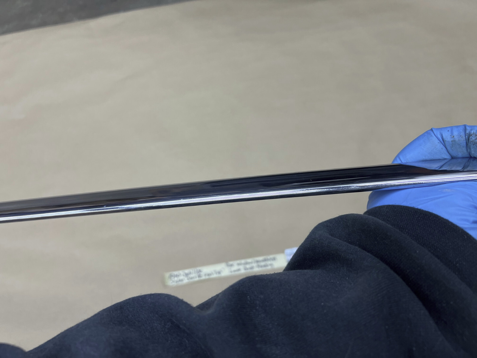 OEM 1959 1960 Cadillac Deville 4 Door 4 Window FLAT TOP EXTERIOR REAR WINDSHIELD LOWER CENTER MOLDING TRIM #3631400 - Image 13