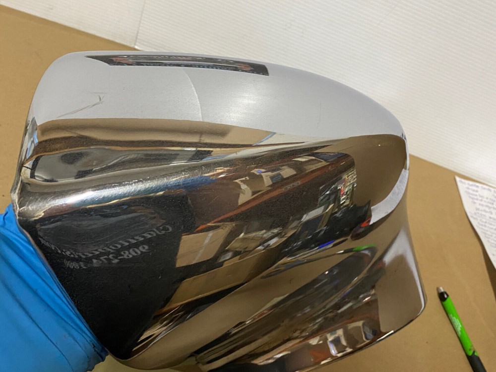 OEM 1965 Cadillac Deville Eldorado Fleetwood Calais LEFT DRIVER SIDE LOWER FRONT BUMPER END #1482255 - Image 13