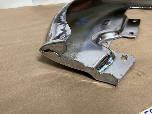 OEM 1959 Cadillac Deville Eldorado LEFT DRIVER SIDE FRONT BUMPER CENTER GRILL EXTENSION #1470318 - Image 13