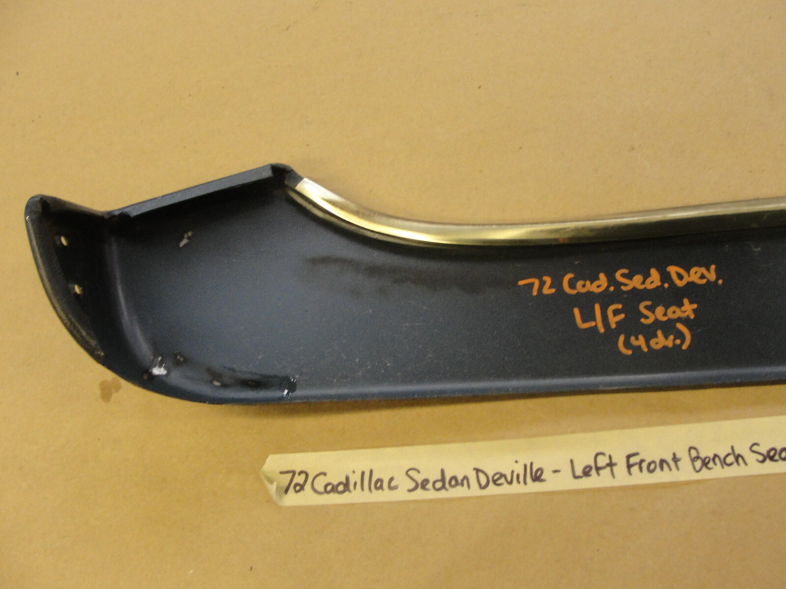 OEM 1971 1972 1973 1974 1975 1976 Cadillac Deville Eldorado Fleetwood Calais LEFT SIDE FRONT POWER BENCH SEAT SWITCH LOWER TRIM - Image 13