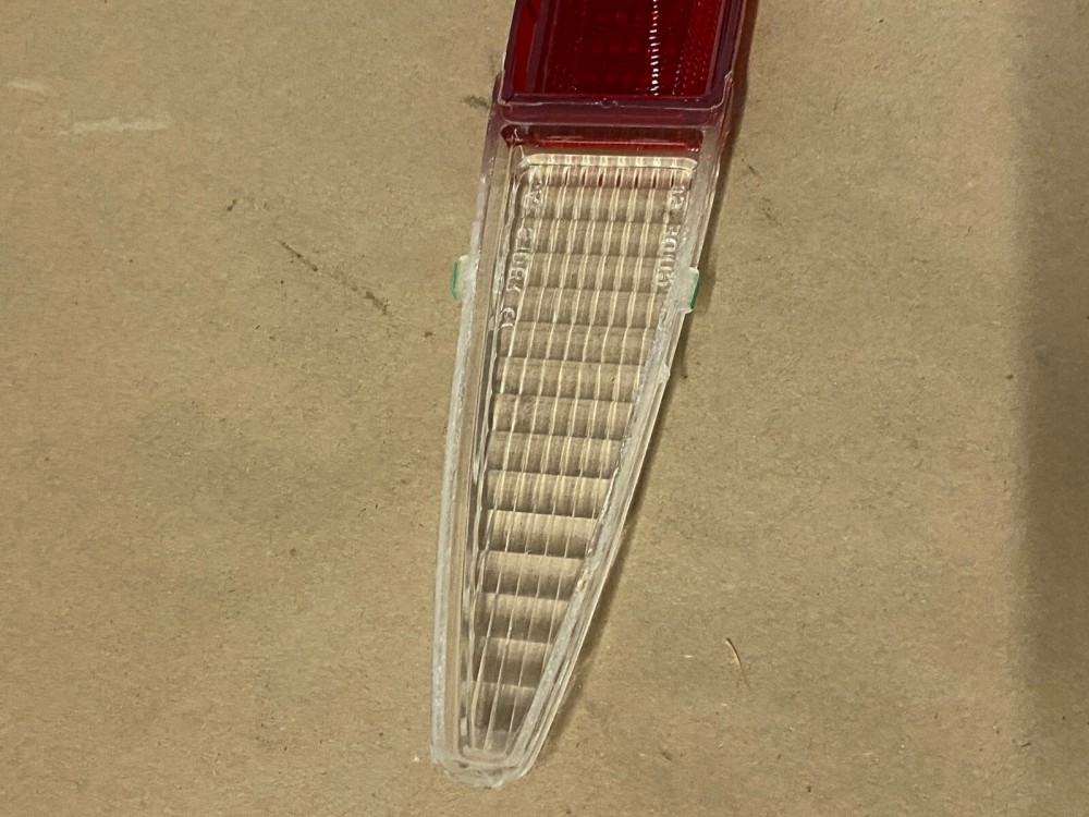 OEM 1967 1968 Cadillac Deville Fleetwood Calais Rear Tail Light Lens #5959150 - Image 14