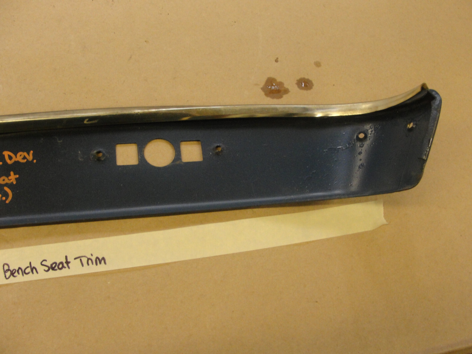OEM 1971 1972 1973 1974 1975 1976 Cadillac Deville Eldorado Fleetwood Calais LEFT SIDE FRONT POWER BENCH SEAT SWITCH LOWER TRIM - Image 14