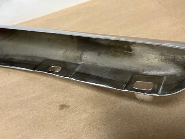 OEM 1959 Cadillac Deville Eldorado LEFT DRIVER SIDE FRONT BUMPER CENTER GRILL EXTENSION #1470318 - Image 15