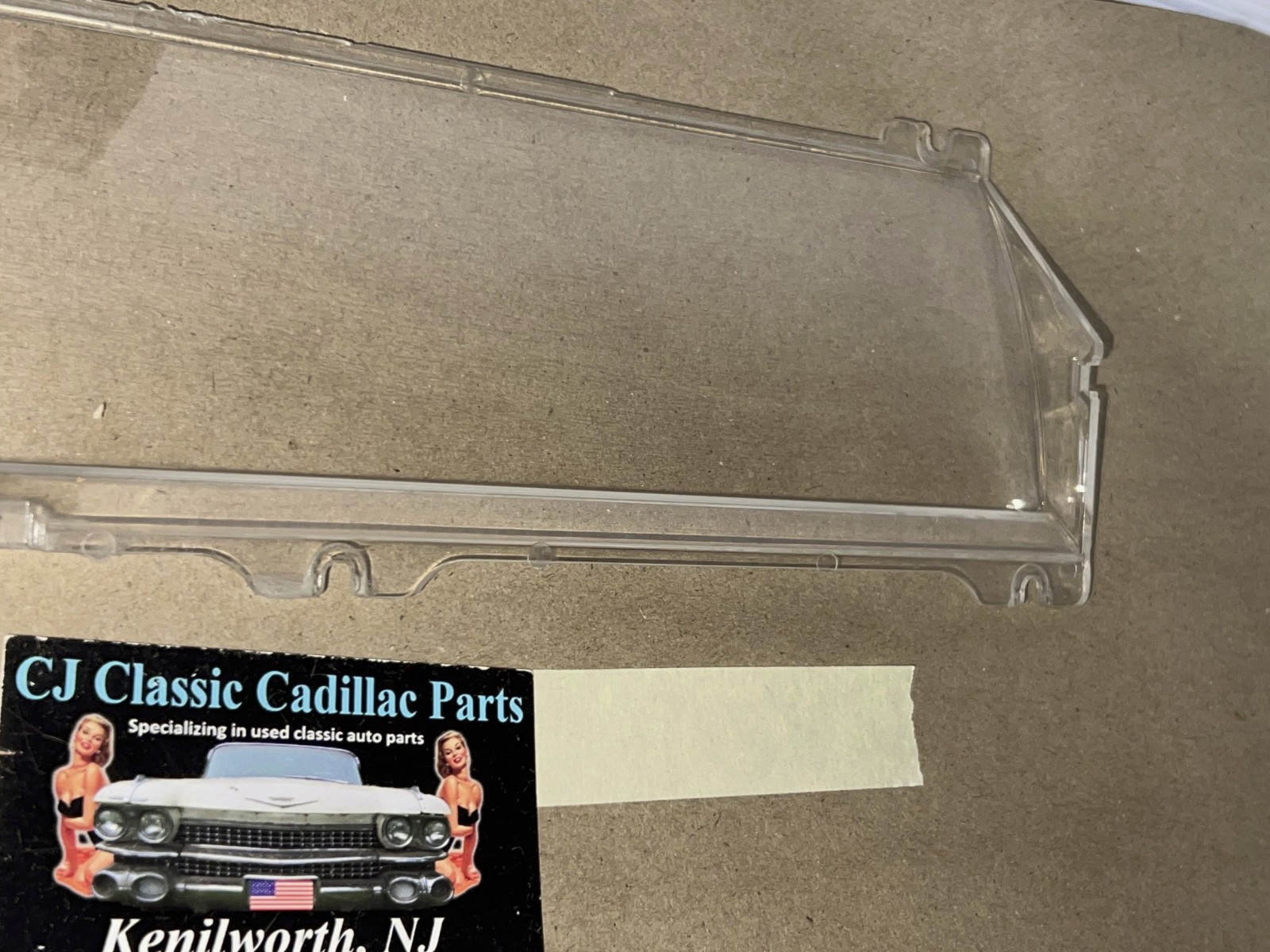 OEM 1963 1964 Cadillac Deville Eldorado Fleetwood INSTRUMENT CLUSTER PLASTIC LENS #640607 - Image 15