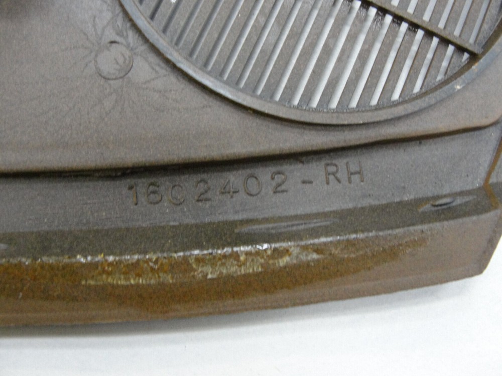OEM 1974 1975 1976 Cadillac Deville Calais Fleetwood 1974 1975 1976 1977 1978 Eldorado DASH DEFROSTER SPEAKER GRILL VENT TRIM *SADDLE TAN* #1602401/1602402 - Image 15