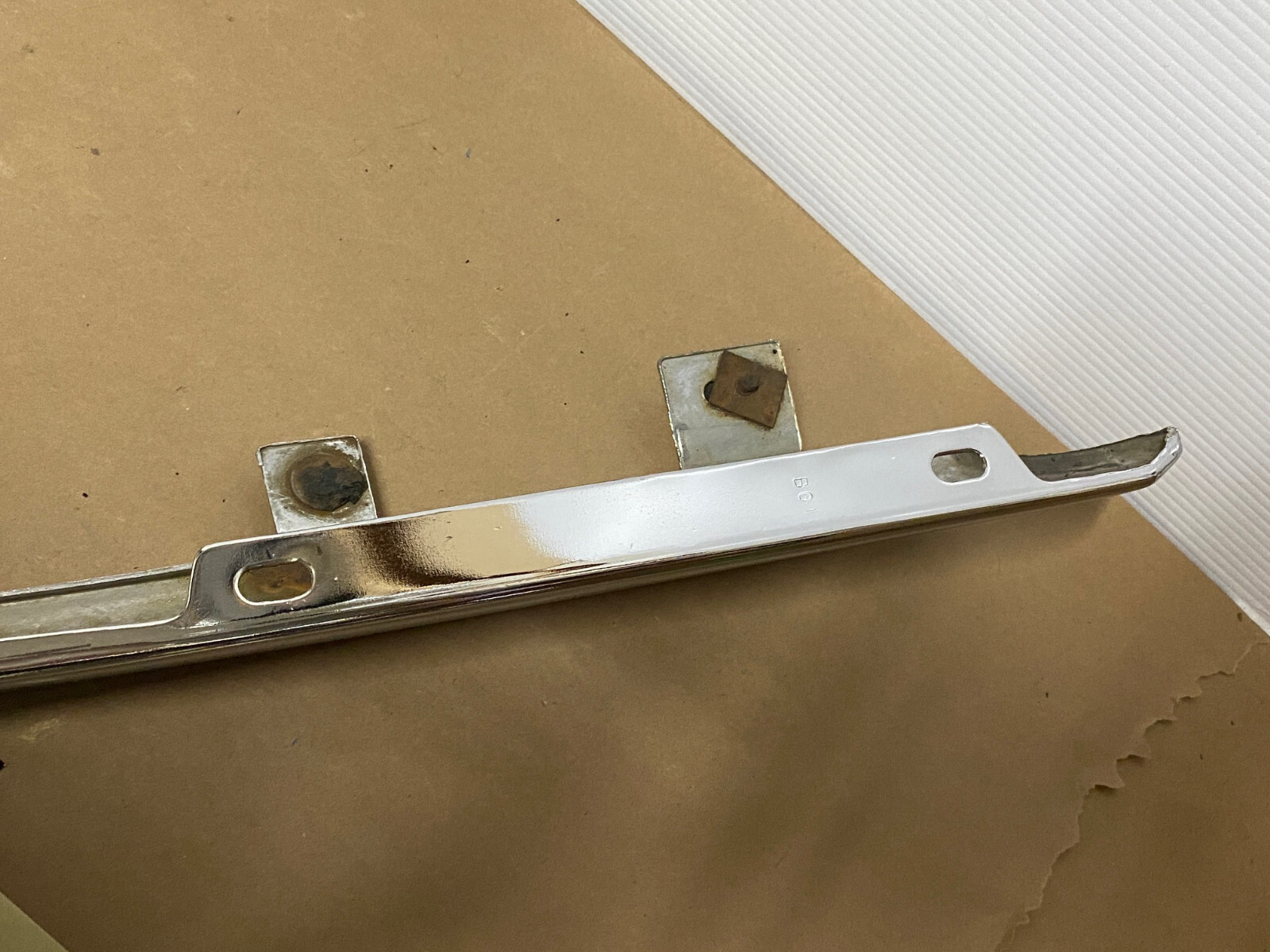 OEM 1973 1974 1975 1976 Cadillac Deville Calais Fleetwood Commercial Chassis LEFT DRIVER SIDE FRONT LOWER BUMPER END CORNER #1603644/#3515870 - Image 15