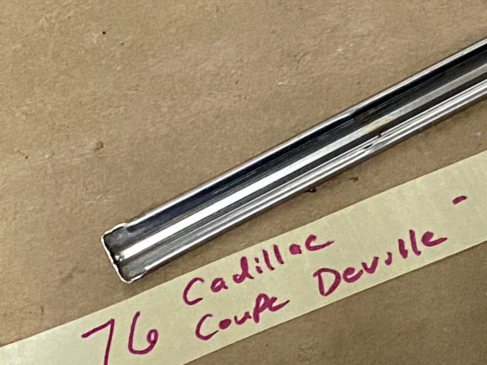 OEM 1971 1972 1973 1974 1975 1976 Cadillac Coupe Deville Calais 2 Door FRONT FENDER BODY SIDE MOLDING TRIM - Image 15