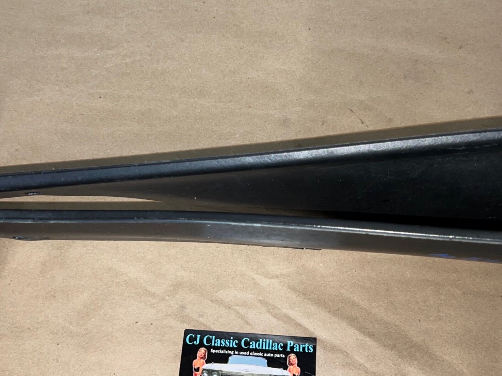 OEM 1970 Cadillac Eldorado RIGHT & LEFT REAR TRUNK TO BUMPER FILLERS PANELS TRIM COVER - Image 15
