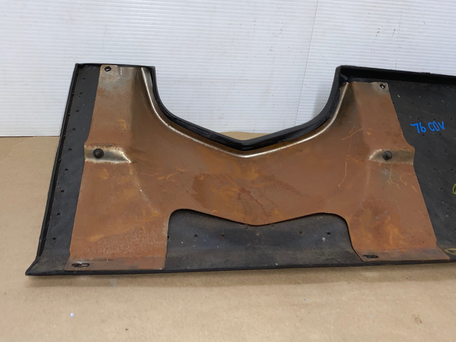 OEM 1974 1975 1976 Cadillac Deville Fleetwood Calais 1974 1975 1976 1977 1978 Eldorado LEFT DASH LOWER UNDER STEERING COLUMN BEZEL TRIM BLACK #3516124 - Image 15