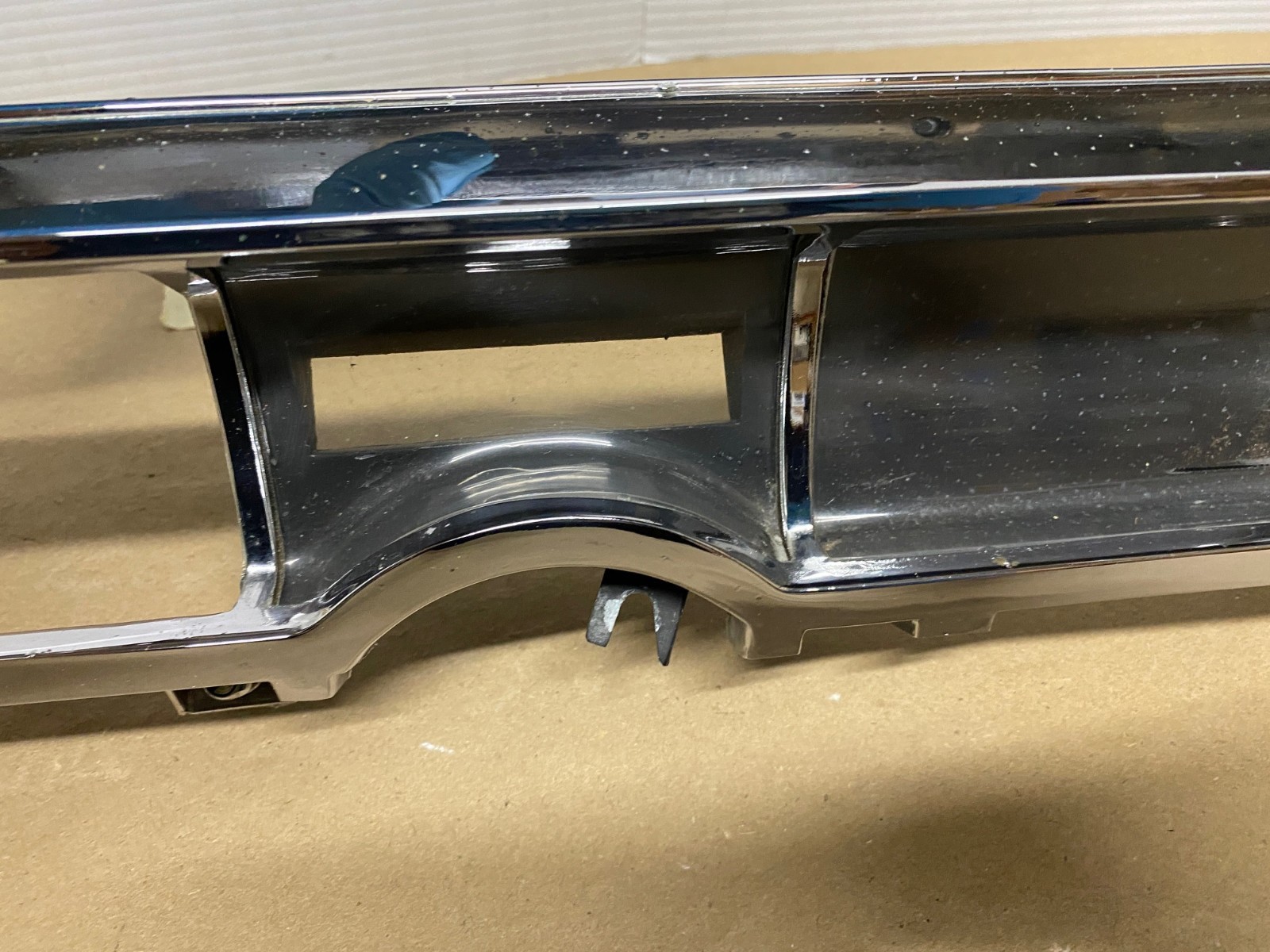 OEM 1963 1964 Cadillac Deville Eldorado Fleetwood CHROME DASH SPEEDOMETER INSTRUMENT CLUSTER BEZEL TRIM #1480814/#1479554 - Image 7