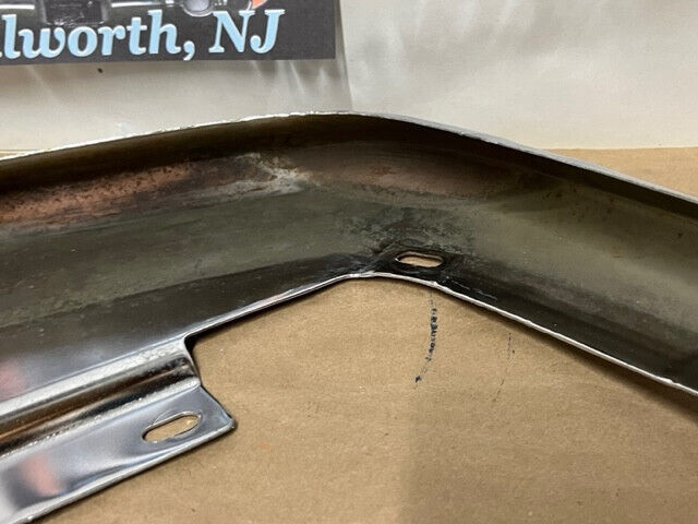 OEM 1959 Cadillac Deville Eldorado LEFT DRIVER SIDE FRONT BUMPER CENTER GRILL EXTENSION #1470318 - Image 16