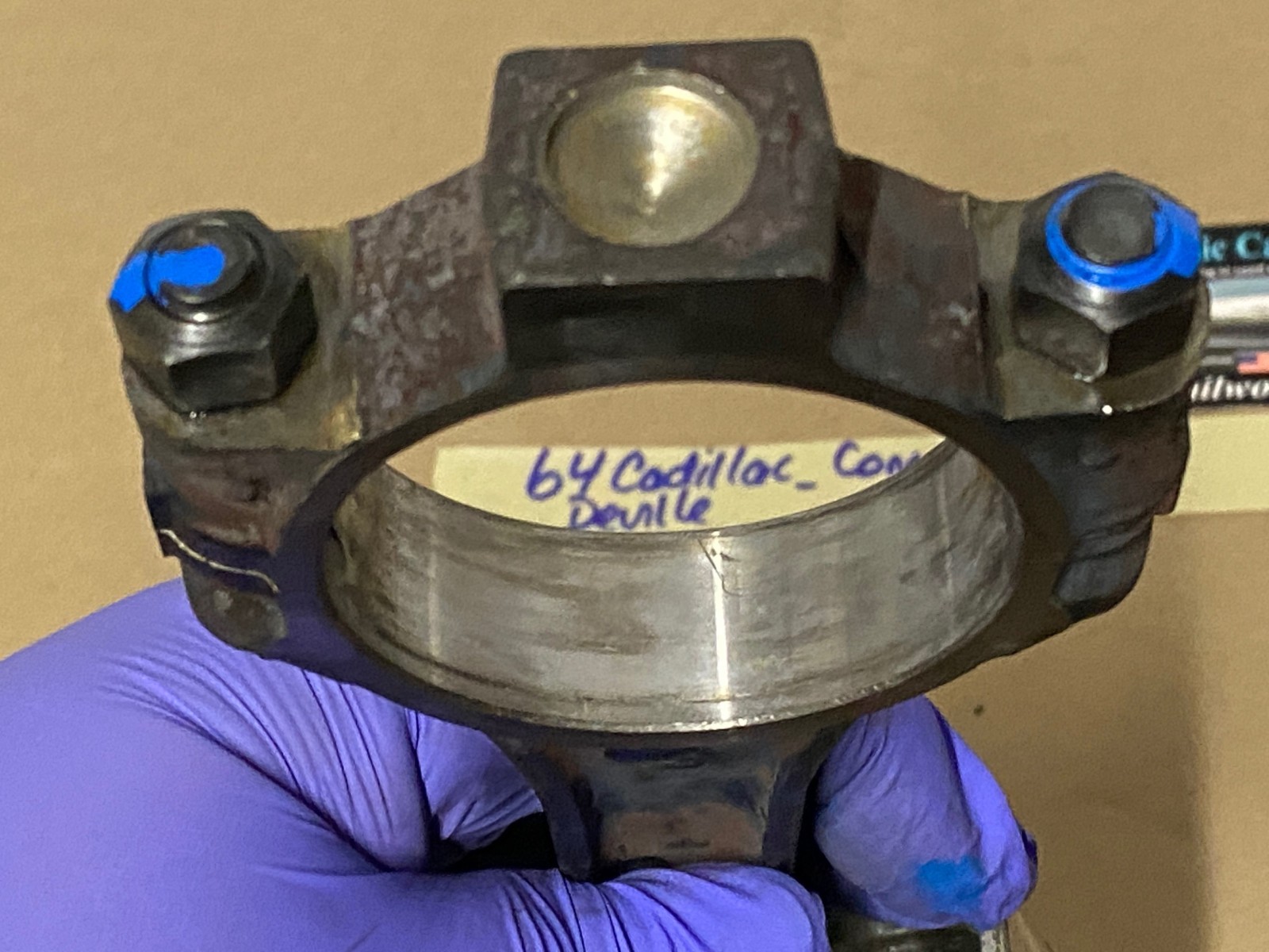 OEM 1964 1965 1966 1967 Cadillac Deville Fleetwood Eldorado Calais 429 ENGINE CONNECTING ROD & PISTON #4 - Image 16