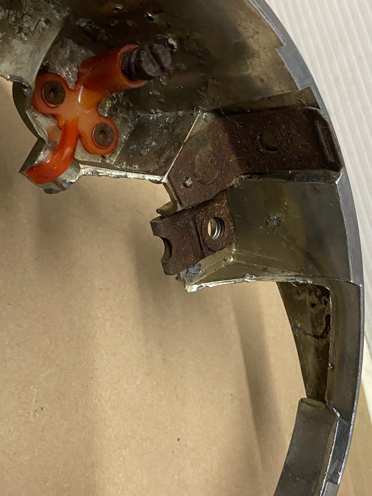 OEM 1961 Cadillac Deville Eldorado Fleetwood RIGHT PASSENGER SIDE OUTER LOW BEAM HEADLIGHT HOUSING BEZEL #5952452 - Image 16