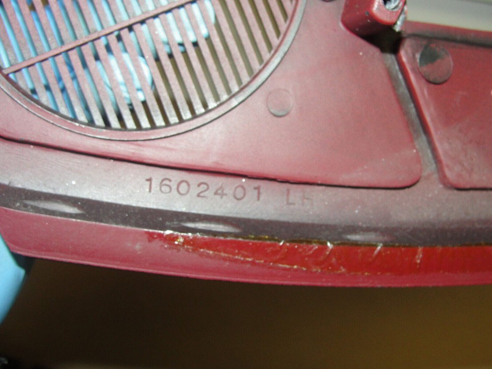 OEM 1974 1975 1976 Cadillac Deville Calais Fleetwood 1974 1975 1976 1977 1978 Eldorado DASH DEFROSTER SPEAKER GRILL VENT TRIM *DARK RED* #1602401/1602402 - Image 16