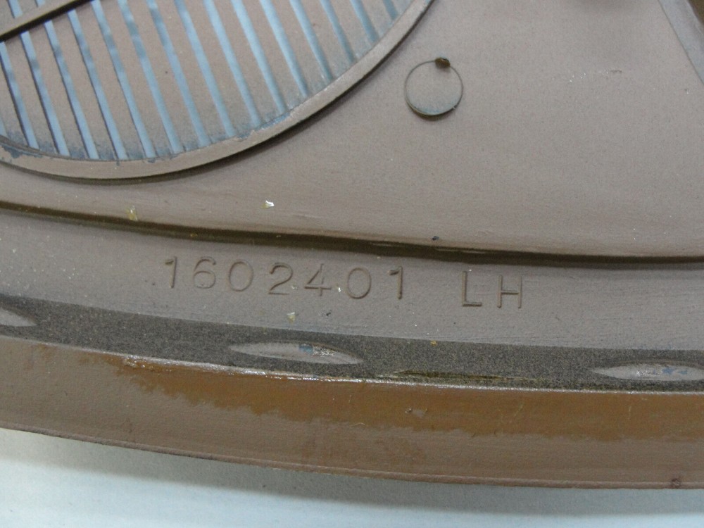 OEM 1974 1975 1976 Cadillac Deville Calais Fleetwood 1974 1975 1976 1977 1978 Eldorado DASH DEFROSTER SPEAKER GRILL VENT TRIM *SADDLE TAN* #1602401/1602402 - Image 16