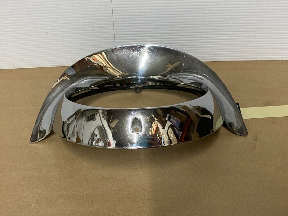 OEM 1957 Cadillac Eldorado Deville Fleetwood CHROME HEADLIGHT BEZEL TRIM #1466084/#3511047 - Image 17