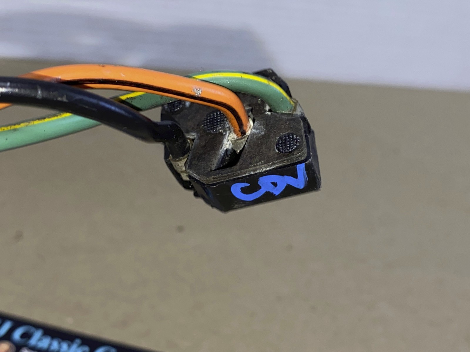 OEM 1971 1972 1973 1974 1975 Cadillac Deville Eldorado Calais Coupes FRONT DOOR LOCK SWITCH & ACTUATOR WIRE HARNESS CONNECTOR #9821297 - Image 5