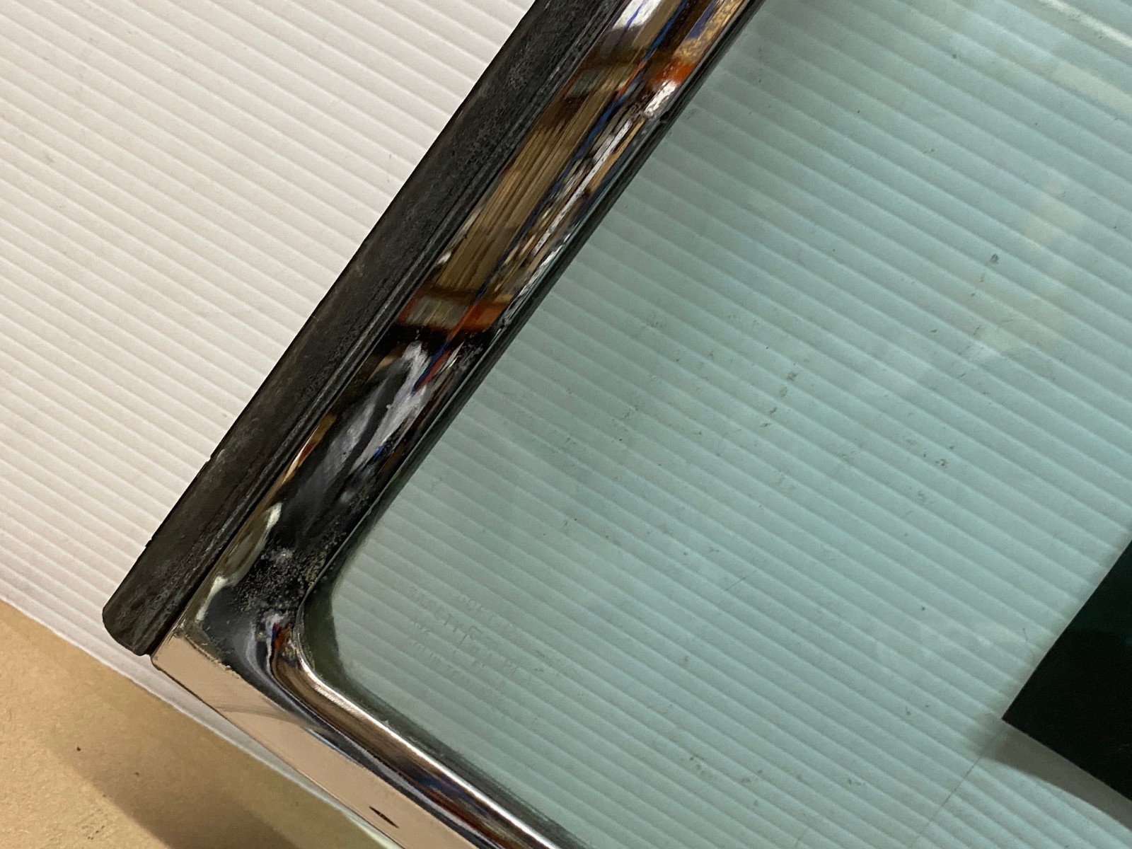OEM 1962 1963 1964 Cadillac Eldorado Deville Convertible RIGHT REAR QUARTER WINDOW GLASS & FRAME #4439717/#5719066 - Image 18
