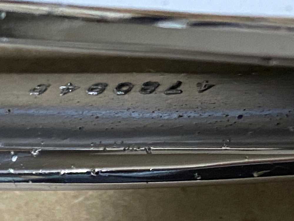 OEM 1960 Cadillac Deville INTERIOR DOOR PULL HANDLE WITH BACK PLATE ESCUTCHEON TRIM #4780949/#4780948 - Image 18