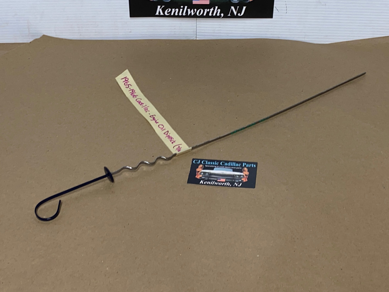FACTORY ORIGINAL 1965 1966 Cadillac Deville Eldorado Fleetwood Calais 429 Engine OIL LEVEL INDICATOR DIPSTICK 7/16" #1482880 - Image 19