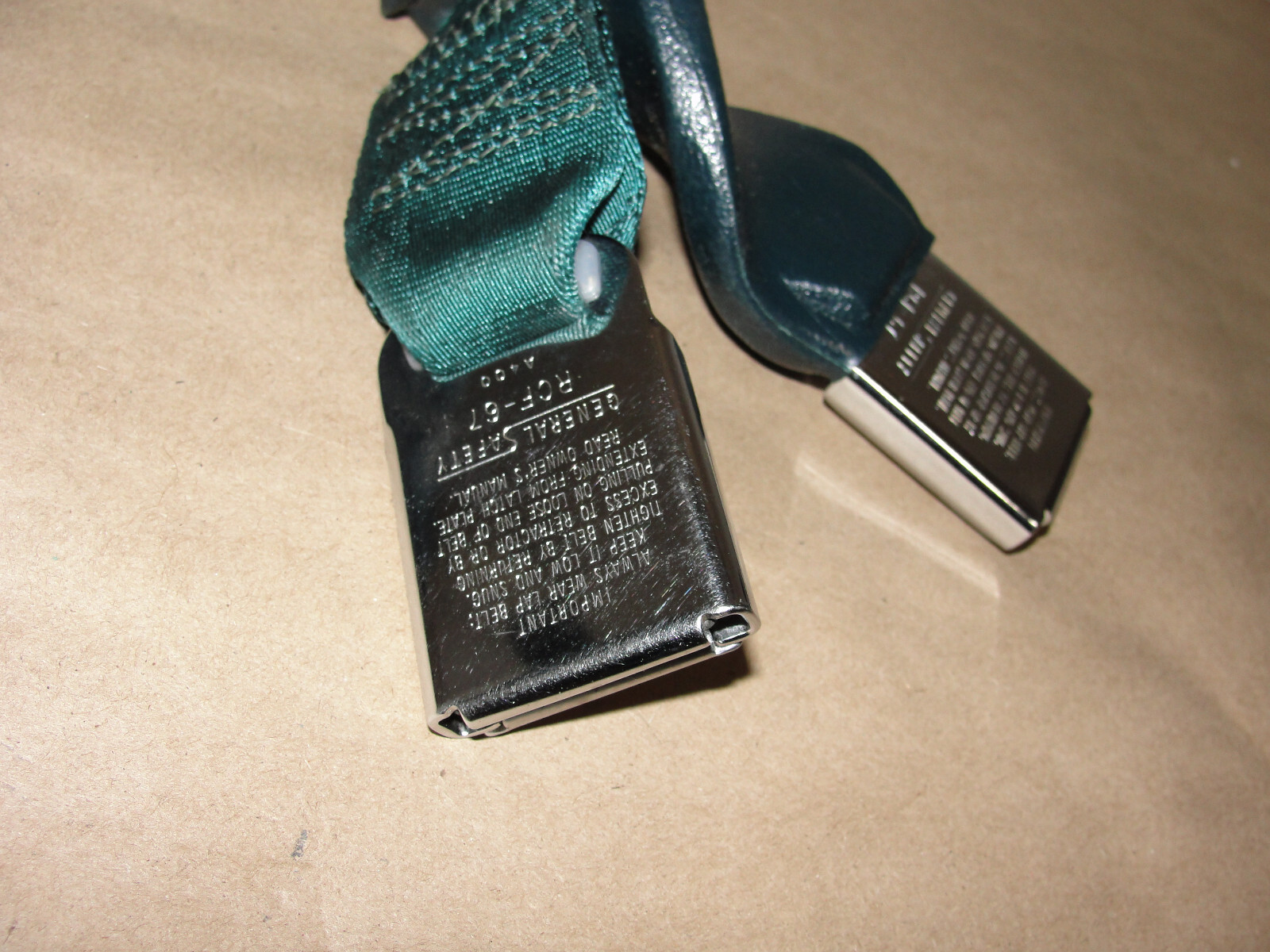OEM 1971 1972 1973 1974 1975 1976 Cadillac Deville Calais Fleetwood 1971 1972 1973 1974 1975 1976 1977 1978 Eldorado RIGHT PASSENGER SIDE FRONT SEAT BELT DOUBLE BUCKLE RECEIVER - Image 19
