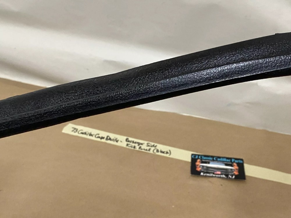 OEM 1971 1972 1973 1974 1975 1976 Cadillac Deville Eldorado Fleetwood Calais RIGHT PASSENGER SIDE LOWER KICK PANEL TRIM - BLACK #9826586 - Image 18
