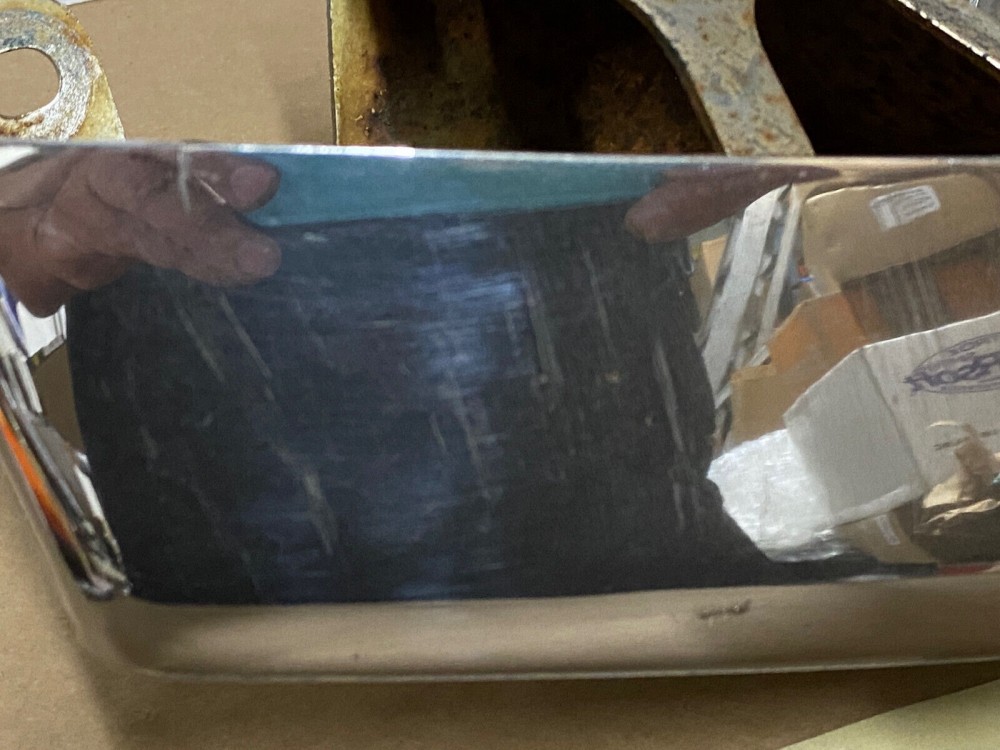 OEM 1973 Cadillac Deville Calais Fleetwood DRIVER SIDE LEFT BACK REAR BUMPER END #3515580 - Image 19