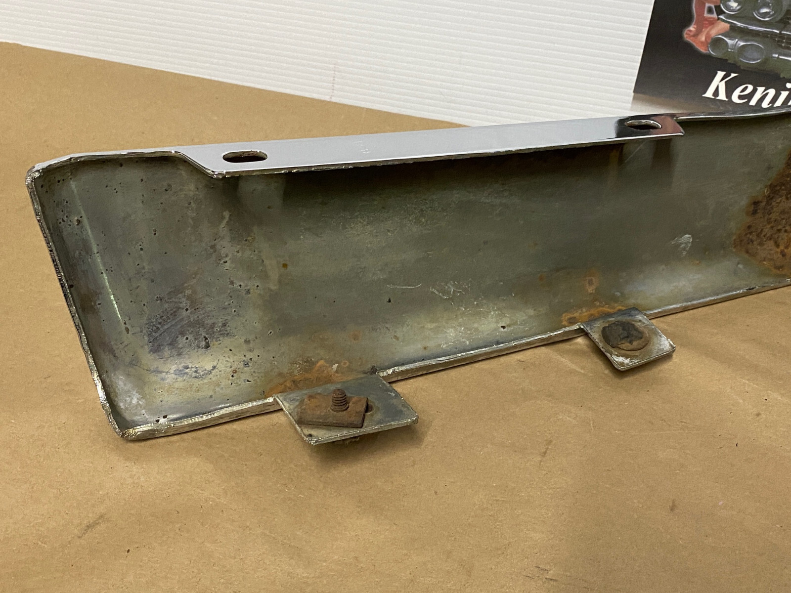OEM 1973 1974 1975 1976 Cadillac Deville Calais Fleetwood Commercial Chassis LEFT DRIVER SIDE FRONT LOWER BUMPER END CORNER #1603644/#3515870 - Image 19