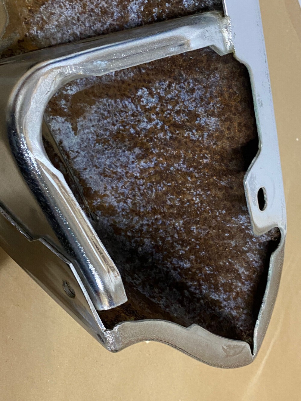 OEM 1969 1970 Cadillac Deville Calais Fleetwood LEFT DRIVER SIDE LOWER FRONT BUMPER END #3514862 - Image 19