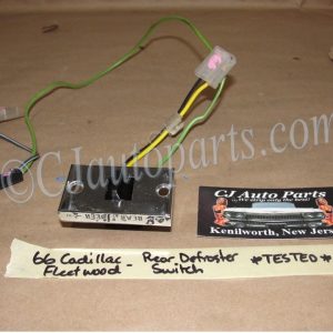 OEM 1960 1961 1962 1963 1964 1965 1966 1967 1968 Cadillac Fleetwood Eldorado Deville REAR DEFOGGER DEFROSTER SWITCH DEFOG DEFROST **TESTED** #1487732