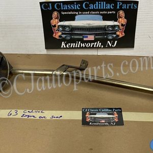 OEM 1963 Cadillac Deville Eldorado Fleetwood 390 ENGINE PAN OIL PUMP SUMP PICKUP TUBE SCREEN #1478093