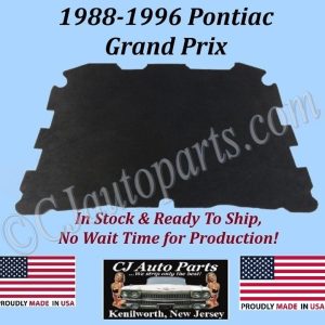 REM 1988 1989 1990 1991 1992 1993 1994 1995 1996 PONTIAC GRAND PRIX HOOD INSULATION IN STOCK - GPX-HIN-065