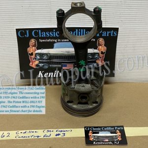 OEM 1959 1960 1961 1962 1963 Cadillac Deville Eldorado Fleetwood 390 Engine CONNECTING ROD WITH PISTON #3 #1470497/#3511503