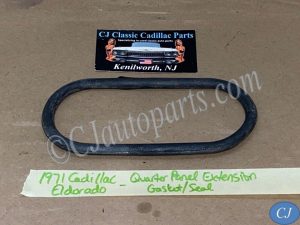 OEM 1971 1972 Cadillac Eldorado QUARTER PANEL EXTENSION TAIL LIGHT SURROUND SEAL GASKET #5963824