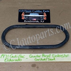 OEM 1971 1972 Cadillac Eldorado QUARTER PANEL EXTENSION TAIL LIGHT SURROUND SEAL GASKET #5963824