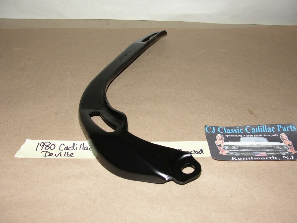OEM 1980 Cadillac Deville Fleetwood 368 Engine UPPER ALTERNATOR/SMOG PUMP MOUNTING BRACKET ADJUSTER LINK #1616608 - Image 2