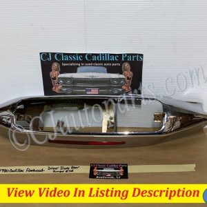 OEM 1980 1981 1982 1983 1984 1985 1986 1987 1988 1989 Cadillac Fleetwood Deville Commercial Chassis RWD LEFT REAR BUMPER END TAIL LIGHT HOUSING W/MARKER LIGHT #1623705