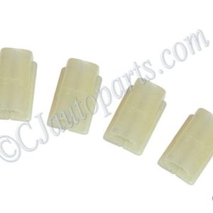 NEW 1969 1970 1971 1972 1973 1974 1975 1976 1976 CADILLAC ELDORADO DEVILLE CALAIS  DOOR LOCK ROD CLIP RETAINER TO PANEL (SET OF 4) #8733856