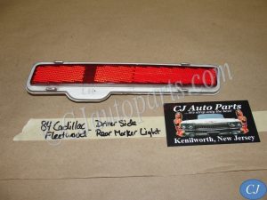 OEM 1980 1981 1982 1983 1984 1985 1986 1987 1988 1989 Cadillac Deville Fleetwood Brougham RWD LEFT DRIVER SIDE REAR BUMPER END MARKER PARK LIGHT #5973559