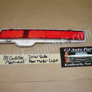 OEM  1980 1981 1982 1983 1984 1985 1986 1987 1988 1989 Cadillac Deville Fleetwood Brougham RWD LEFT DRIVER SIDE REAR BUMPER END MARKER PARK LIGHT #5973559