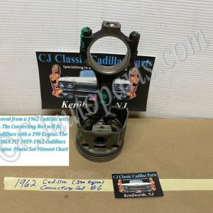 OEM 1959 1960 1961 1962 1963 Cadillac Deville Eldorado Fleetwood 390 Engine CONNECTING ROD WITH PISTON #6 #3511503