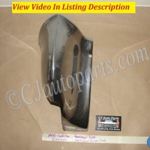 OEM 1967 1968 1969 1970 Cadillac Eldorado RIGHT PASSENGER SIDE LOWER FRONT BUMPER END CORNER #3513942