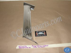 OEM 1959 1960 Cadillac Deville 4 Door 4 Window FLAT TOP RIGHT INTERIOR REAR BACK WINDSHIELD C PILLAR TRIM #4803294