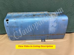 OEM 1959 1960 Cadillac Coupe Deville Eldorado RIGHT PASSENGER SIDE FRONT DOOR SHELL **SOLID** #4801104