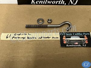OEM 1959 1960 1961 Cadillac Deville Eldorado Fleetwood PARKING EMERGENCY BRAKE TO EQUALIZER ROD ADJUSTING HOOK #1472133