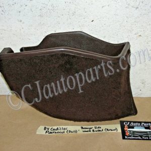 OEM 1976 1977 1978 1979 Cadillac Seville RIGHT PASSENGER SIDE KICK PANEL WASTE BASKET TRASH CAN #1699394/#1702012